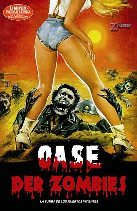 Oase der Zombies - La tumba de los muertos vivientes (1982) Cover D, Grosse Hartbox, The Jess Franco Collection, Edizione Limitata, Versione Rimasterizzata, Uncut
