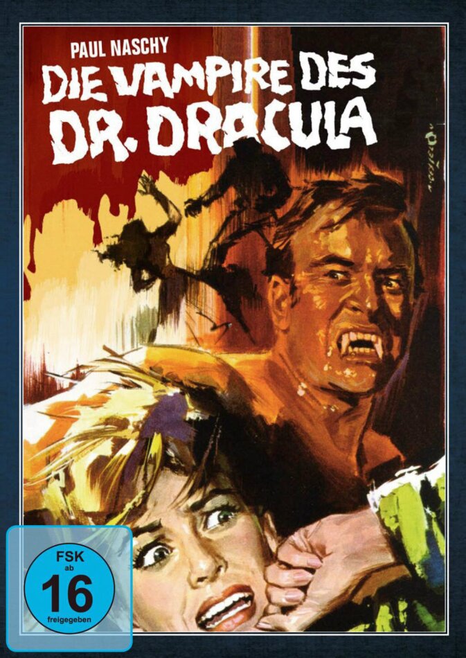 Die Vampire des Dr. Dracula (1968) Paul Naschy - Legacy of a Wolfman, Limited Edition, Uncut, Blu-ray + DVD