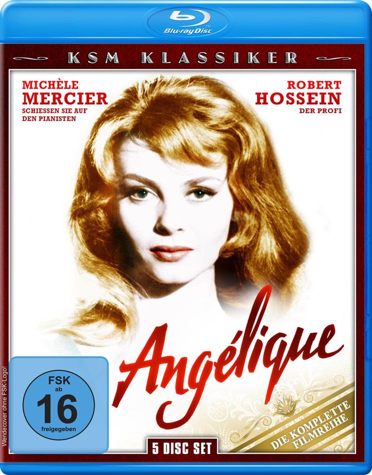 Angélique - Die komplette Filmreihe KSM Classic, 5 Blu-rays