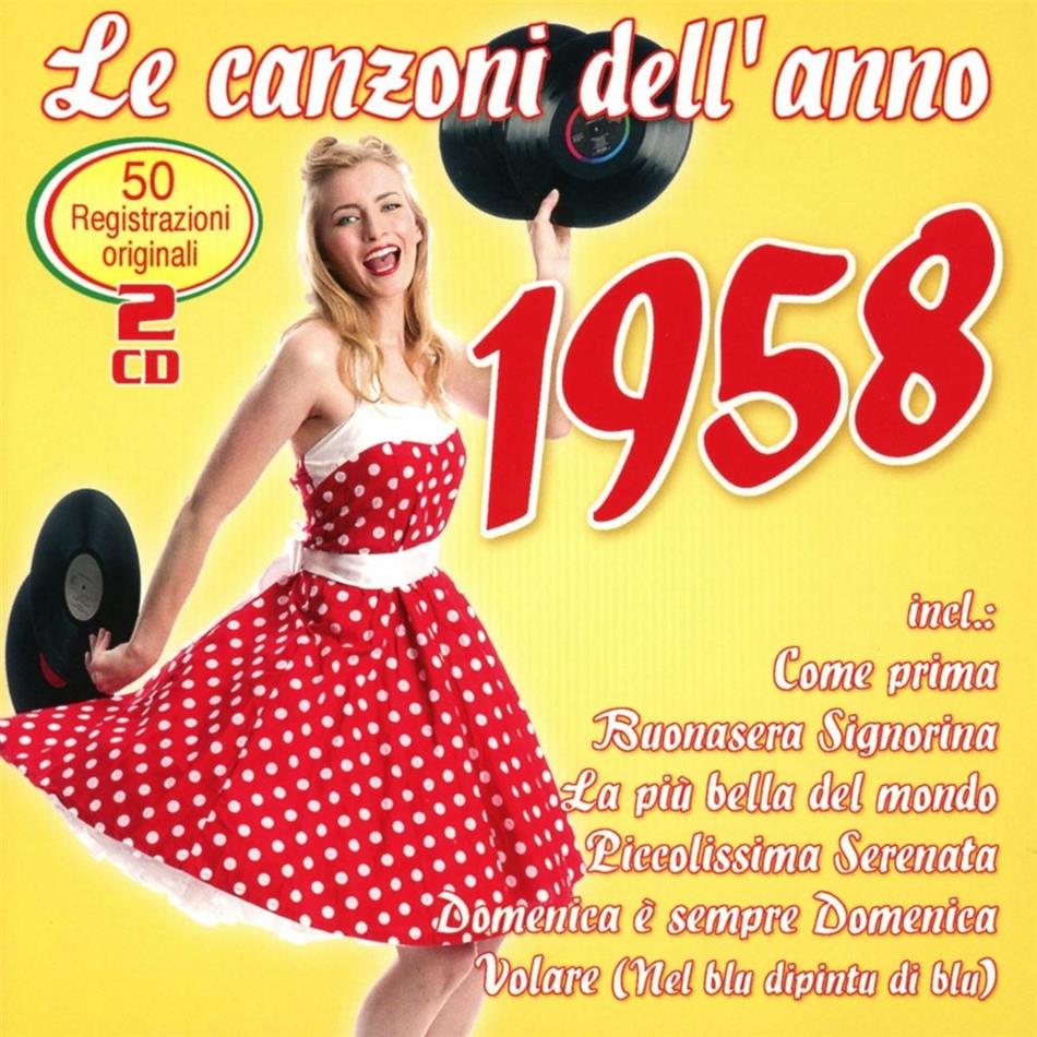 Le Canzoni Dell'Anno 1958 2 CD