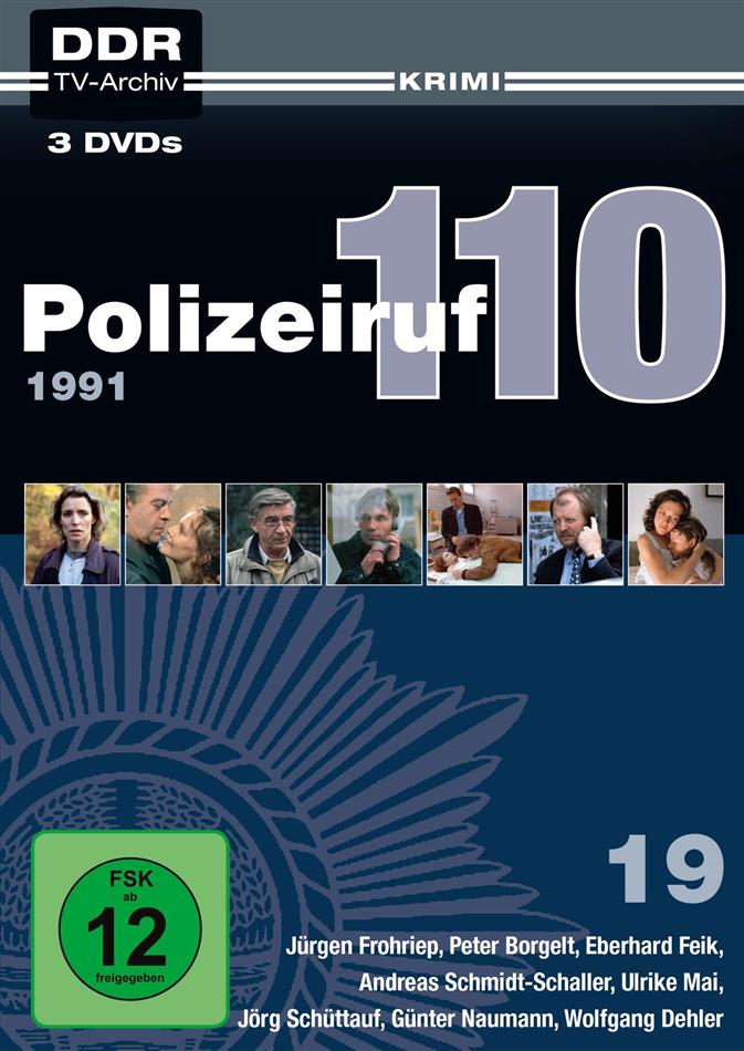 Polizeiruf 110 - Box 19: 1991 Nouvelle Edition, 3 DVD