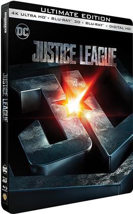 Justice League (2017) (Limited Edition, Steelbook, 4K Ultra HD + Blu-ray 3D + Blu-ray)