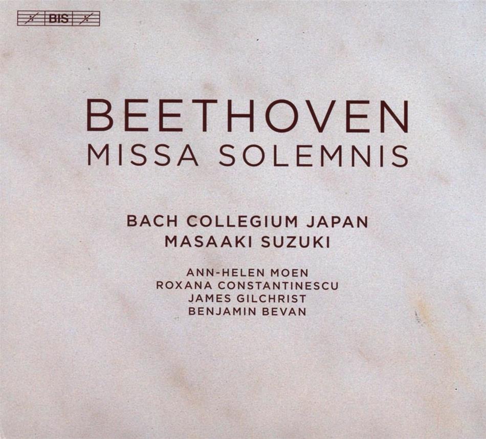 Ann-Helen Moen, Roxana Constantinescu, James Gilchrist, Benjamin Bevan, … - Missa Solemnis SACD