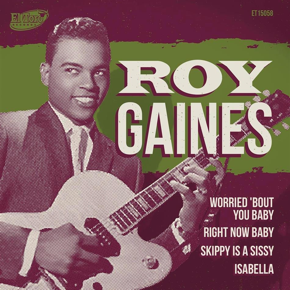 Roy Gaines - Worried 'Bout You Baby 7" Single