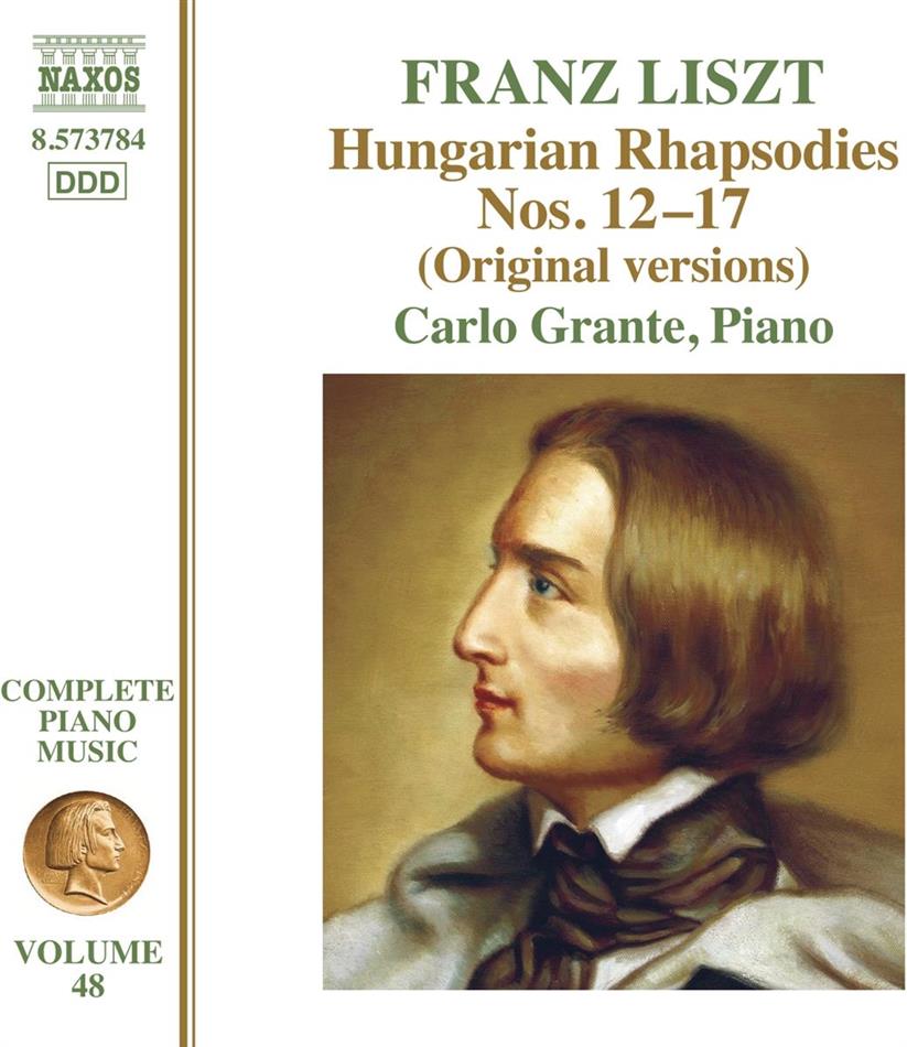 Carlo Grante & Franz Liszt (1811-1886) - Hungarian Rhapsodies 12-17