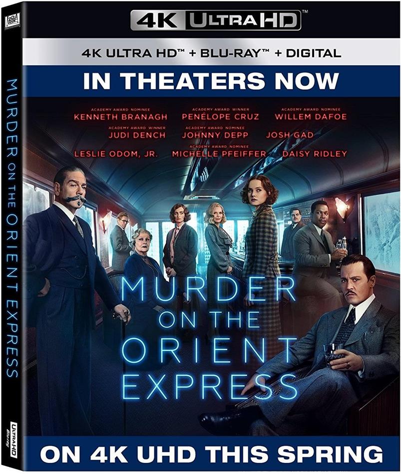 Murder On The Orient Express (2017) 4K Ultra HD + Blu-ray