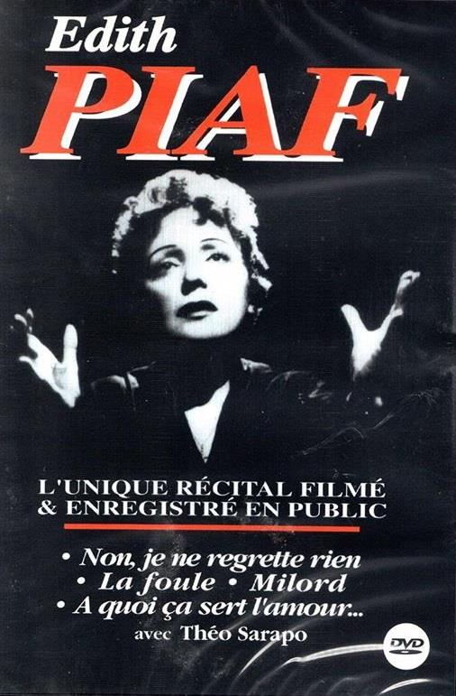 Edith Piaf - L'unique récital filmé & enregistré en public b/w