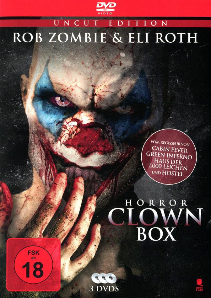 Horror Clown Box Uncut, 3 DVD