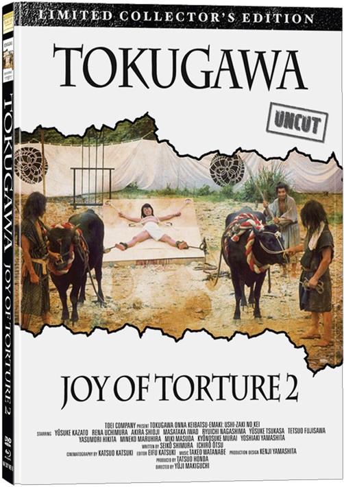 Tokugawa - Joy of Torture 2 (1976) Cover B, Collector's Edition, Limited Edition, Mediabook, Uncut, Blu-ray + DVD