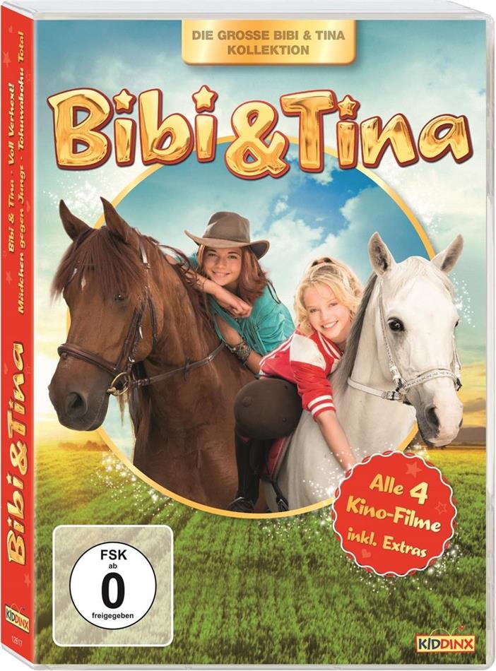 Bibi und Tina - Alle 4 Kino-Filme 4 DVD