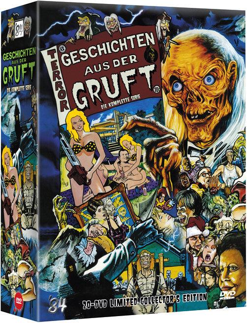 Geschichten aus der Gruft - Die komplette Serie Uncut, 20 DVDs