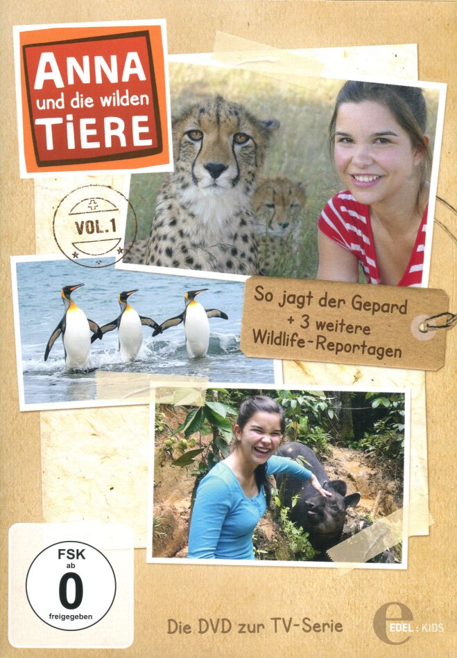 Anna und die wilden Tiere - Vol. 1 - So jagt der Gepard