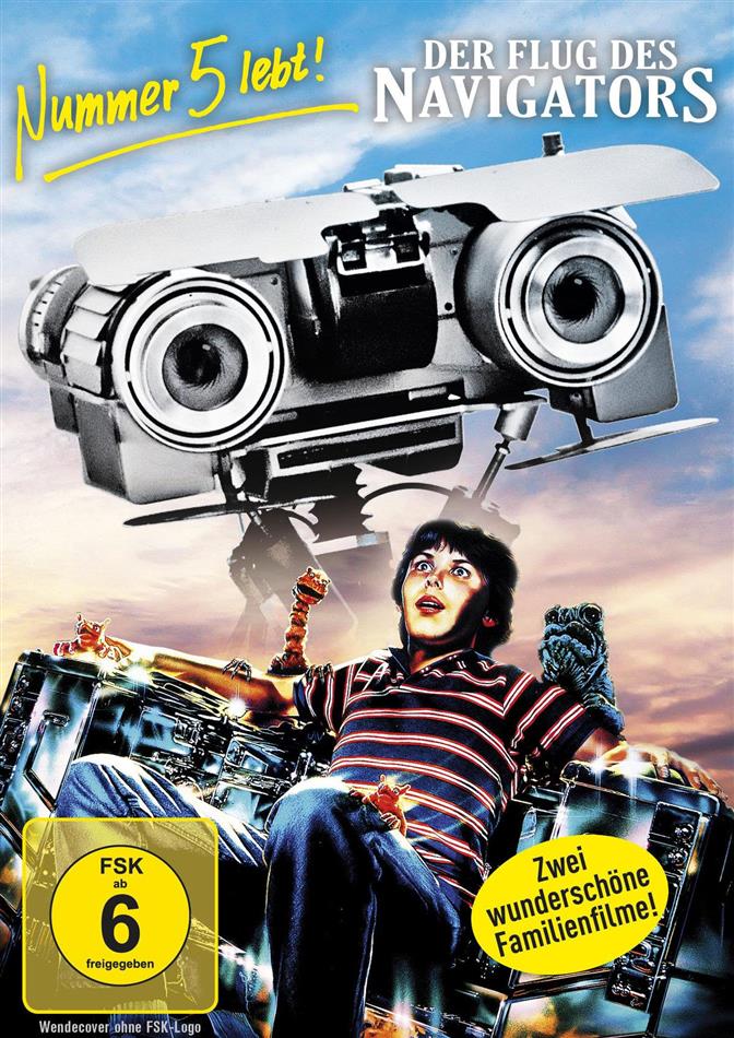 Nummer 5 lebt! / Der Flug des Navigators 2 DVDs