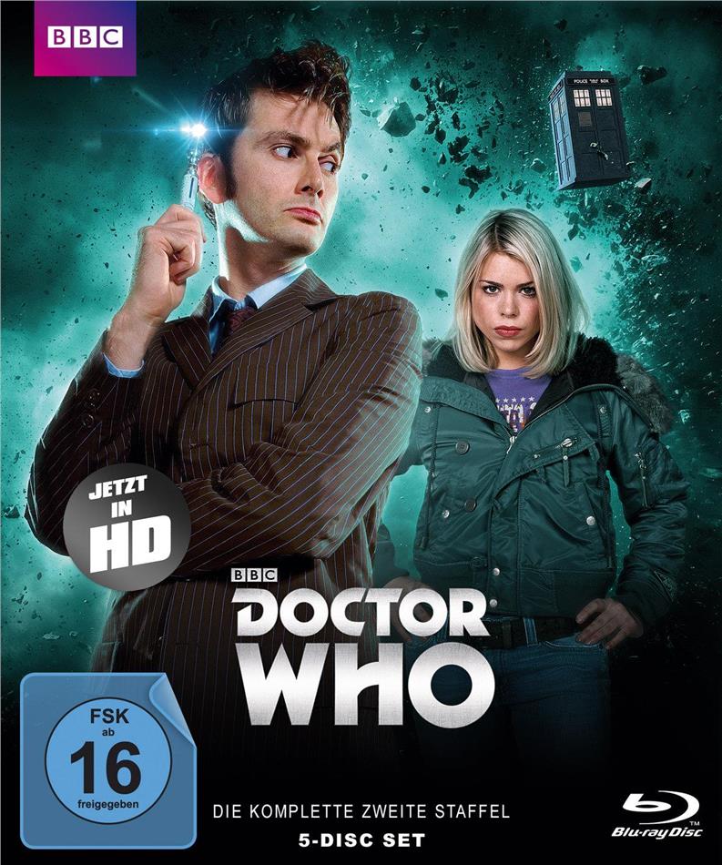 Doctor Who - Staffel 2 BBC, 5 Blu-ray