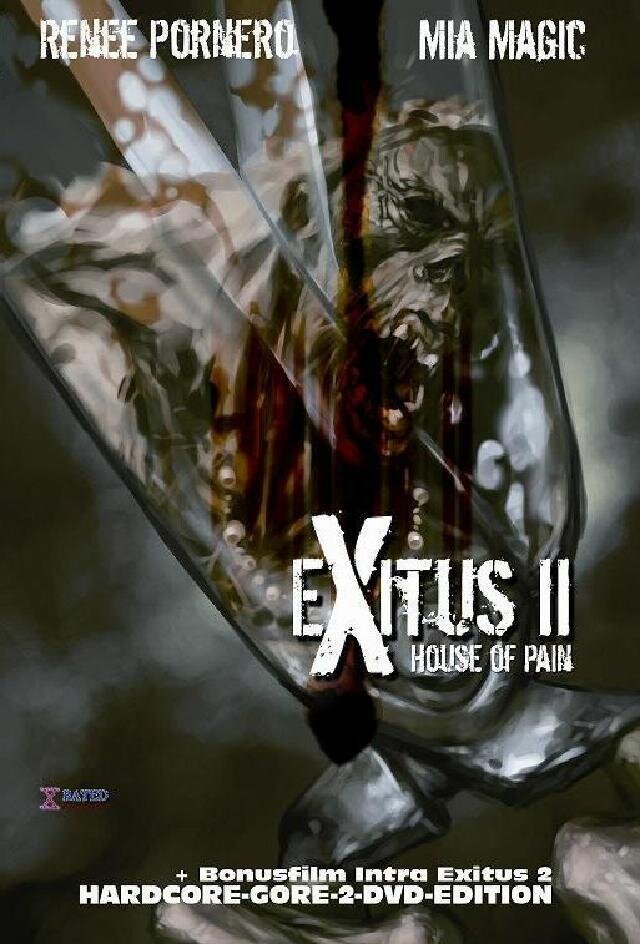 Exitus 2 - House of Pain (2008) Grosse Hartbox, Hardcore Gore Edition, Uncut, 2 DVDs
