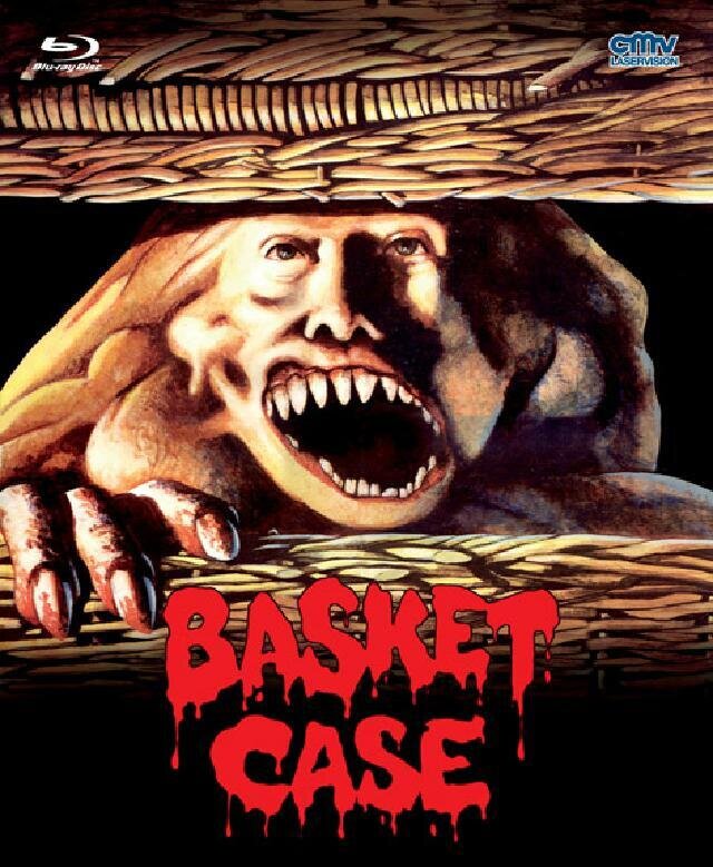 Basket Case (1982) Black Edition, Mediabook, Uncut, Blu-ray + DVD