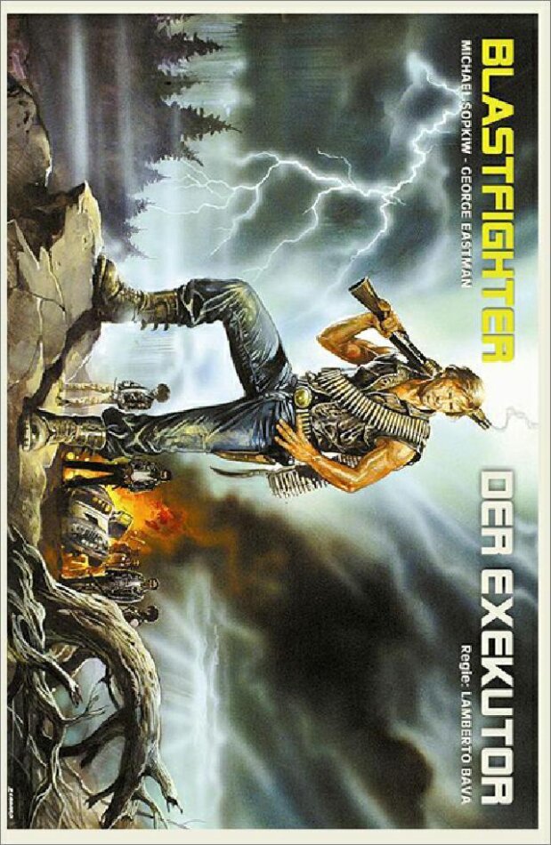 Blastfighter - Der Exekutor (1984) Cover C, Grosse Hartbox, Edizione Limitata, Uncut