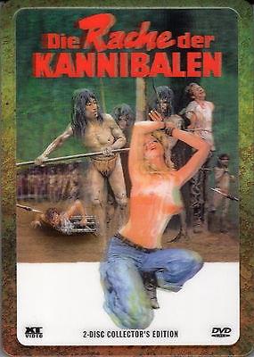 Die Rache der Kannibalen (1981) Lenticular, Collector's Edition, Steelbox, Uncut, 2 DVDs