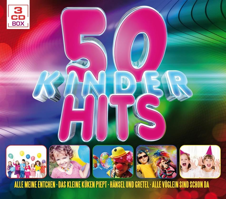 50 Kinder Hits 3 CDs