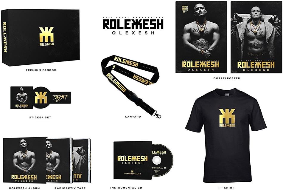 Olexesh - Rolexesh Limited T-Shirt Edition, 3 CDs
