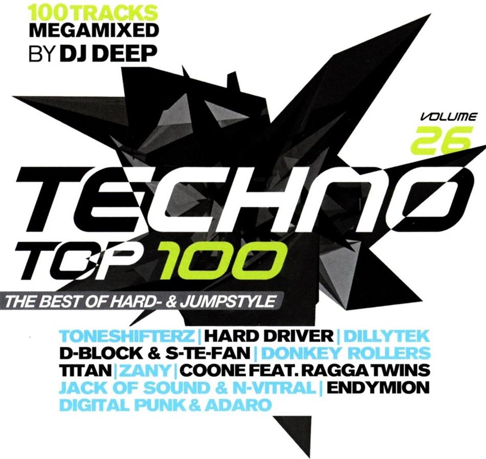Techno Top 100 Vol. 26 - Best Of Hard- And Jumpstechno 2 CDs