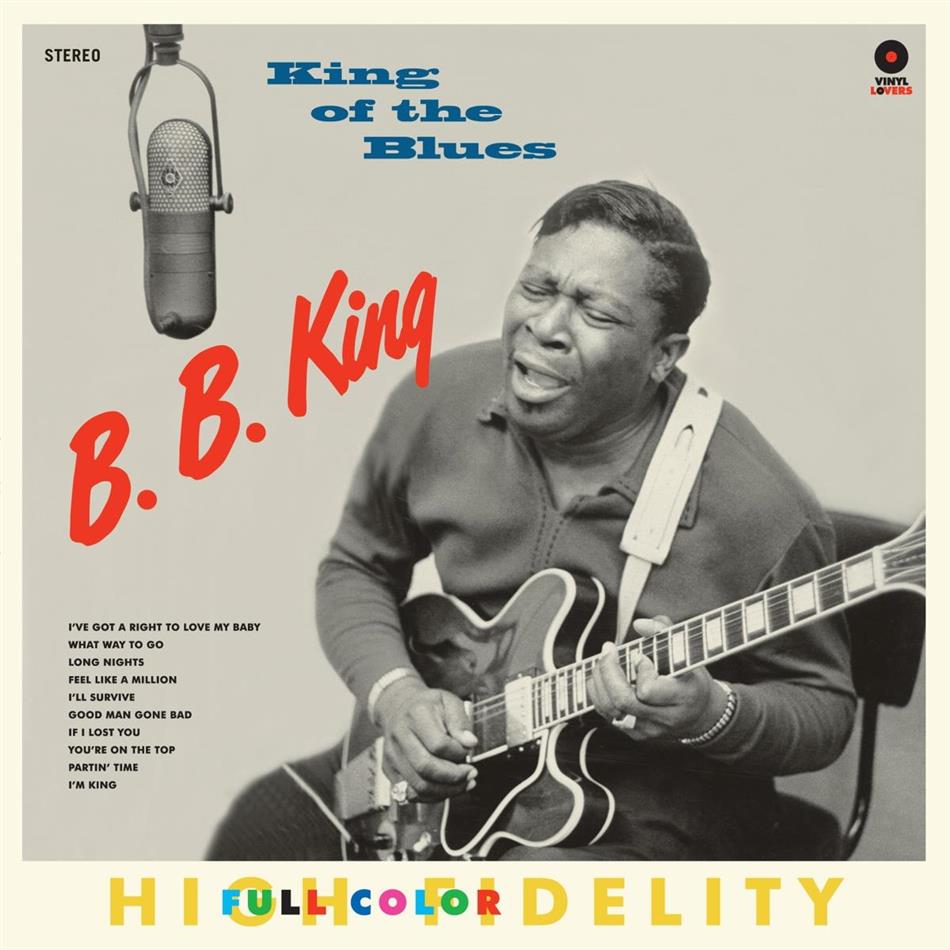 B.B. King - King Of The Blues Vinyl Lovers, 2 Bonustracks, LP