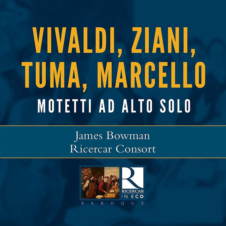 James Bowman, Ricercar Consort, Antonio Vivaldi (1678-1741), Ziani, … - Motetti Ad Alto Solo 2018 Reissue