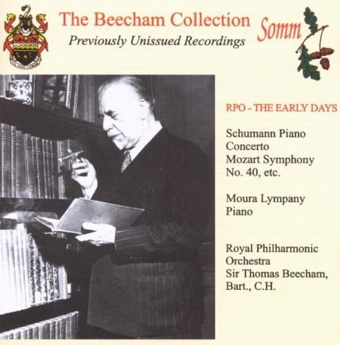 Moura Lympany, Robert Schumann (1810-1856), Wolfgang Amadeus Mozart (1756-1791), Sir Thomas Beecham & The Royal Philharmonic Orchestra - Piano Concerto / Symphony No. 40