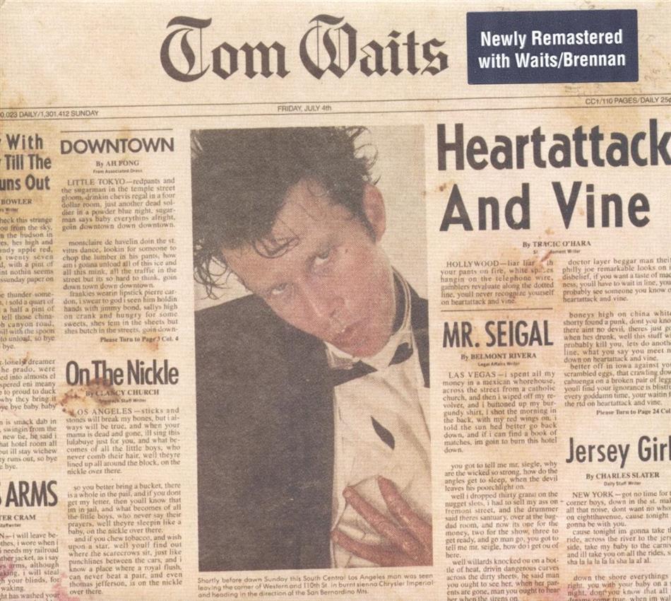 Tom Waits - Heartattack And Vine 2018 Reissue, Remastered