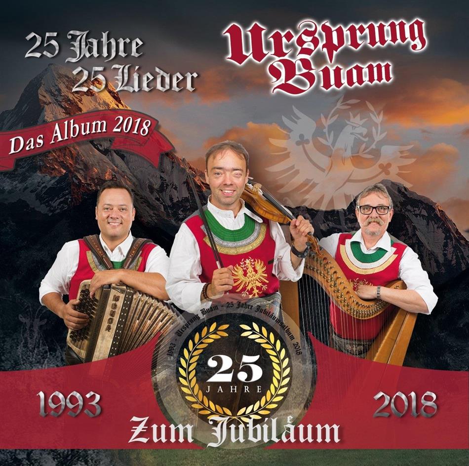 Ursprung Buam - 25 Jahre - 25 Lieder