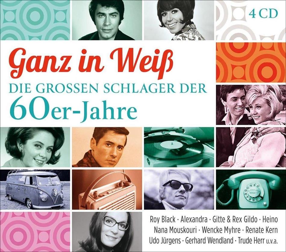 Ganz In Weiss - Die Grossen Schlager Der 60er Jahre 4 CD