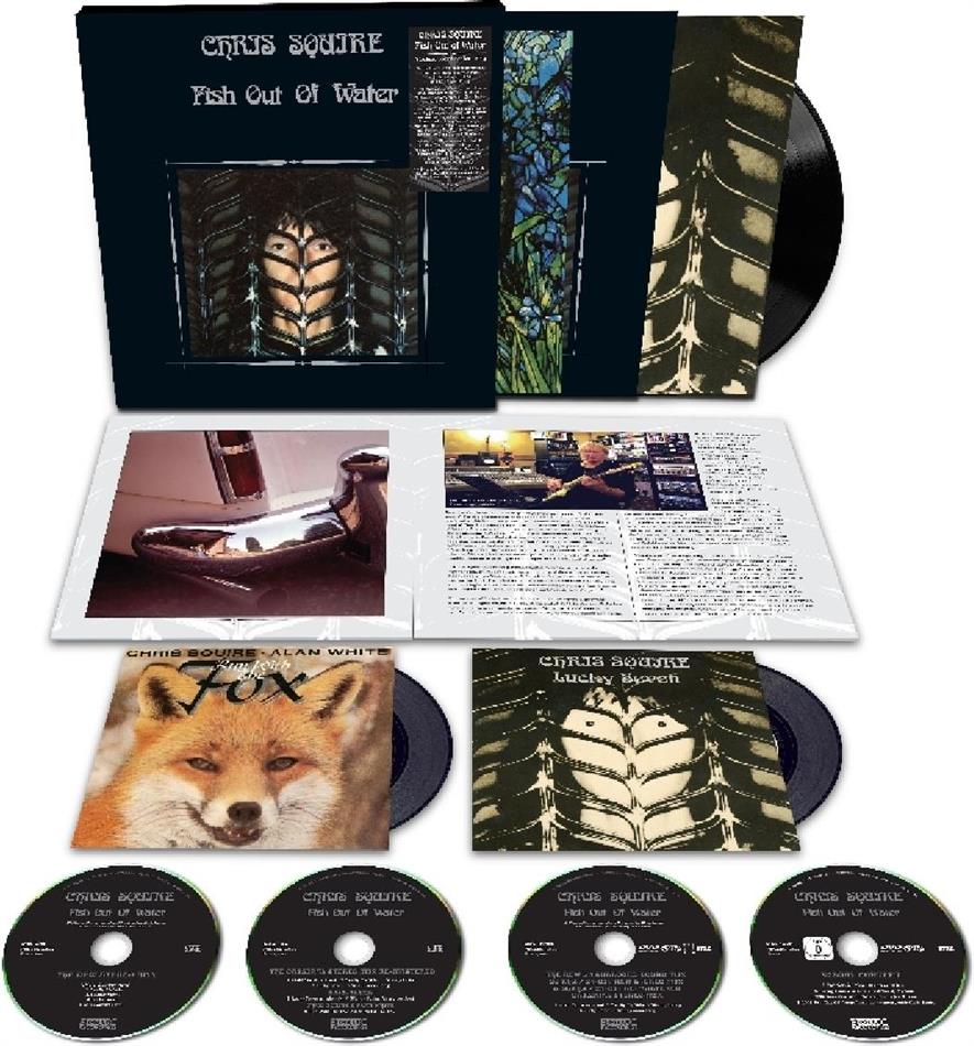 Chris Squire - Fish Out Of Water Limited Edition Boxset, 2 CDs + 2 DVDs + LP + 2 7" Singles