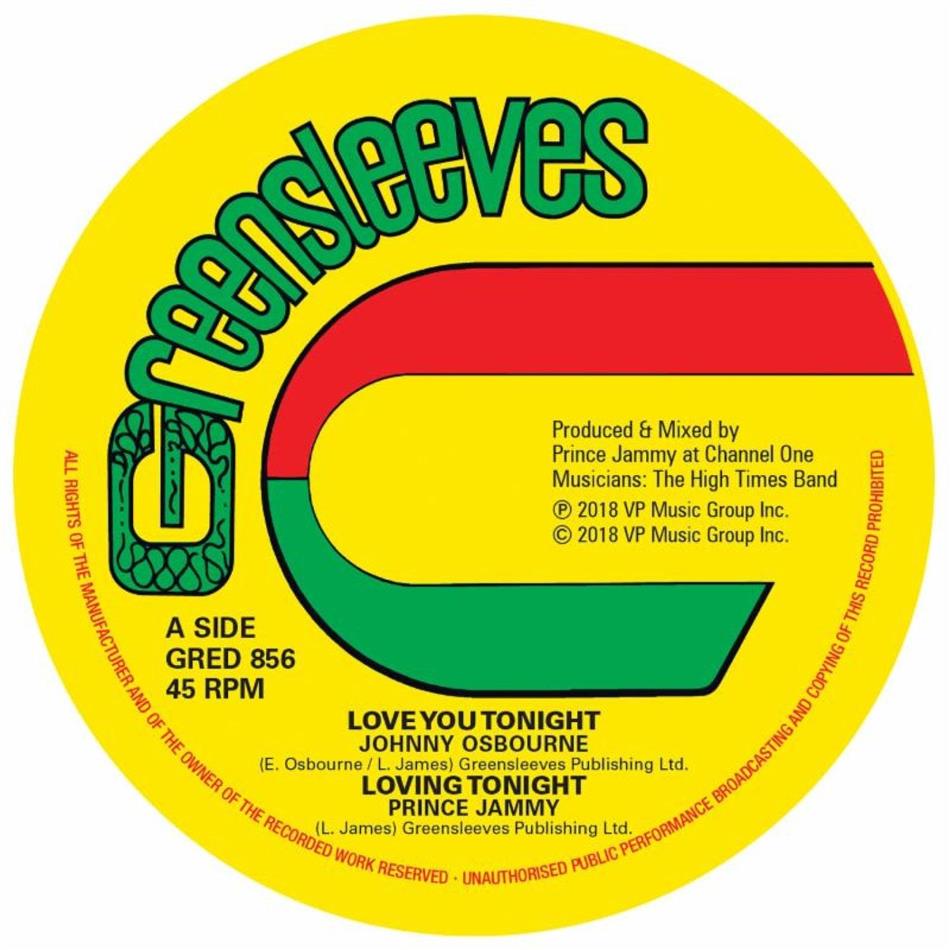 Johnny Osbourne - Love You Tonight LP