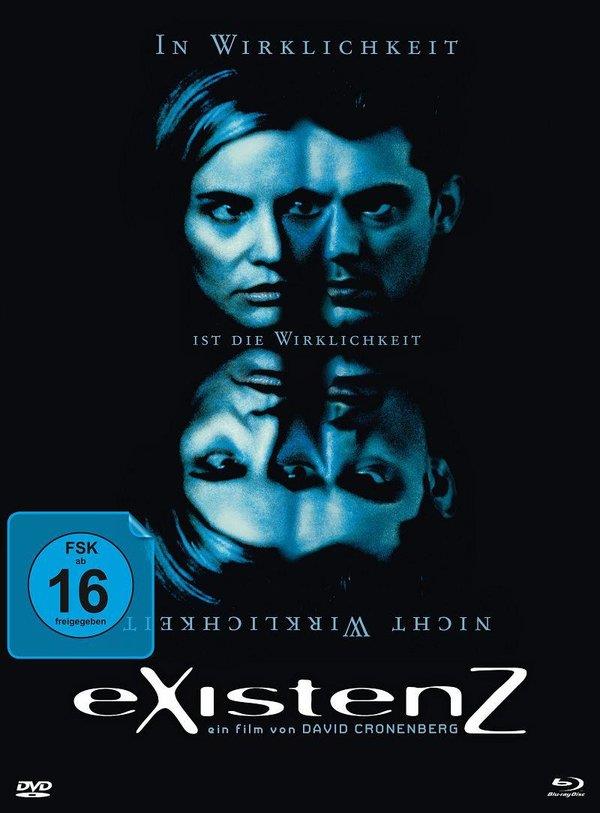 eXistenZ (1999) Cover B, Limited Edition, Mediabook, Uncut, Blu-ray + DVD