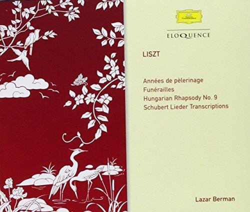 Franz Liszt (1811-1886), Franz Schubert (1797-1828) & Lazar Berman - Berman Spielt Liszt & Schubert arr. Liszt - Années de Pèlerinage, Lieder Transcriptions Australian Eloquence, 4 CDs