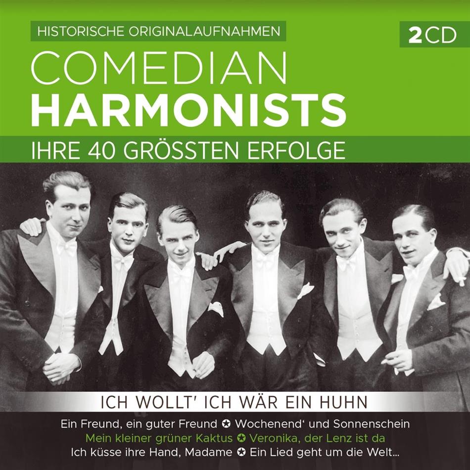 Comedian Harmonists - Ich Wollt' Ich Wär Ein Huhn - Ihre 40 Grössten Erfolge 2 CD