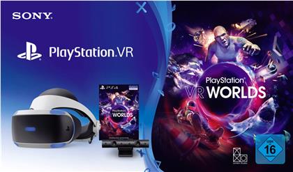 Playstation 4 VR Bundle V2 (CUH-ZVR2) - Headset + Camera + VR Worlds