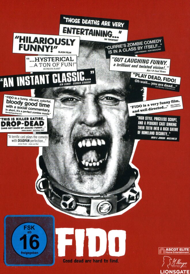Fido (2006) Red Cover, Limited Edition, Mediabook, Blu-ray + DVD