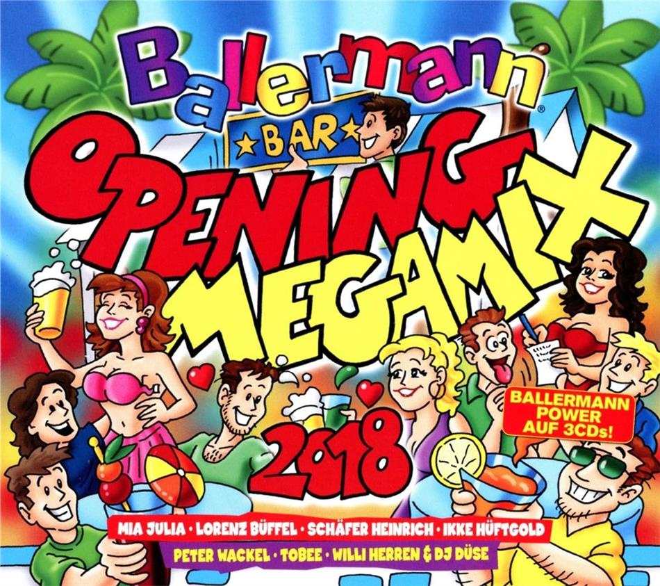 Ballermann - Opening Megamix 2018 3 CD