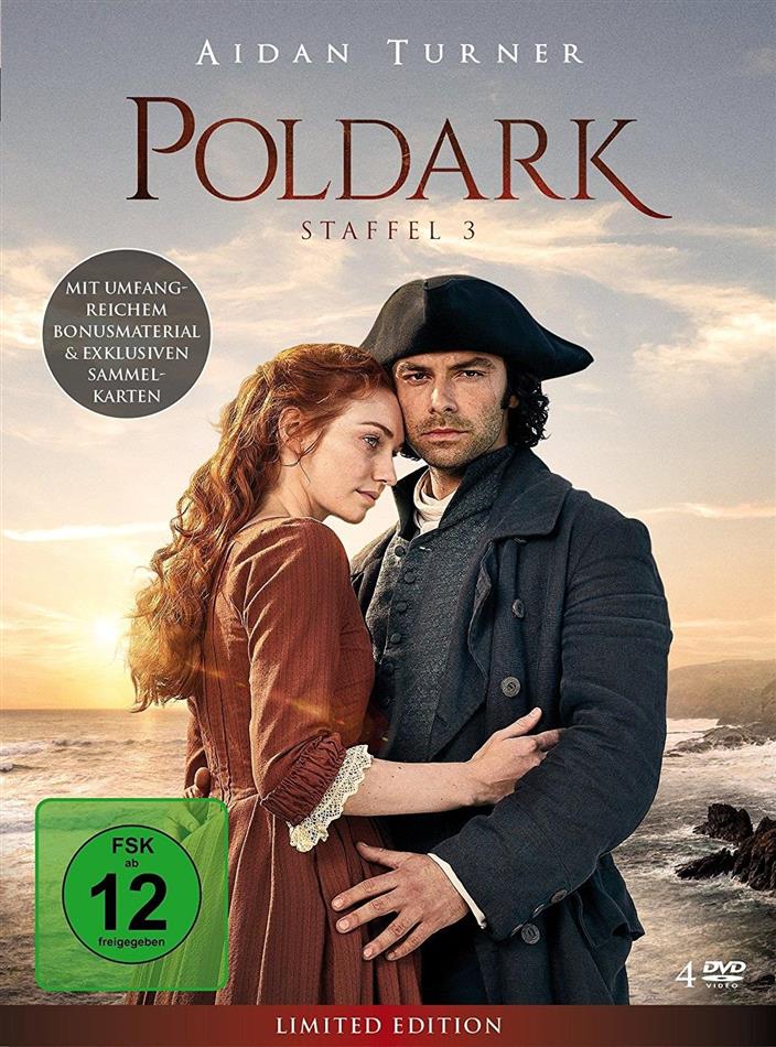 Poldark - Staffel 3 Limited Edition, 4 DVDs