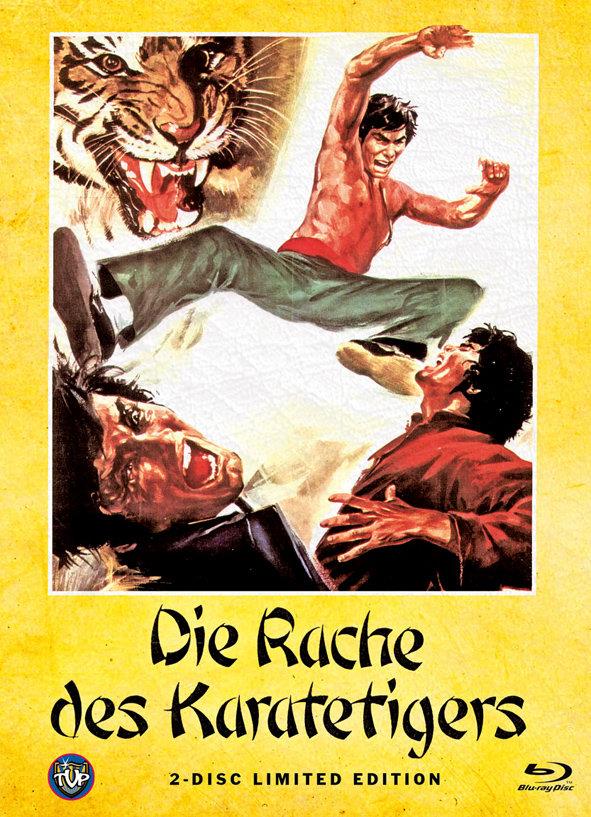 Die Rache des Karatetigers (1974) Cover A, Limited Edition, Mediabook, Blu-ray + DVD