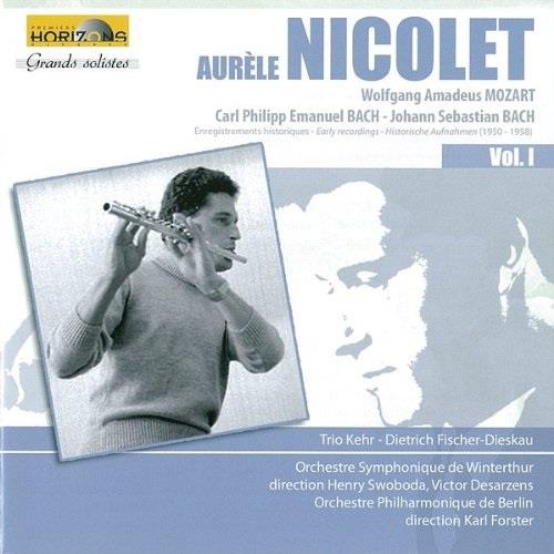 Aurele Nicolet, Wolfgang Amadeus Mozart (1756-1791), Carl Philipp Emanuel Bach (1714-1788), Johann Sebastian Bach (1685-1750), … - Aufnahmen 1950-1958 Vol. 1
