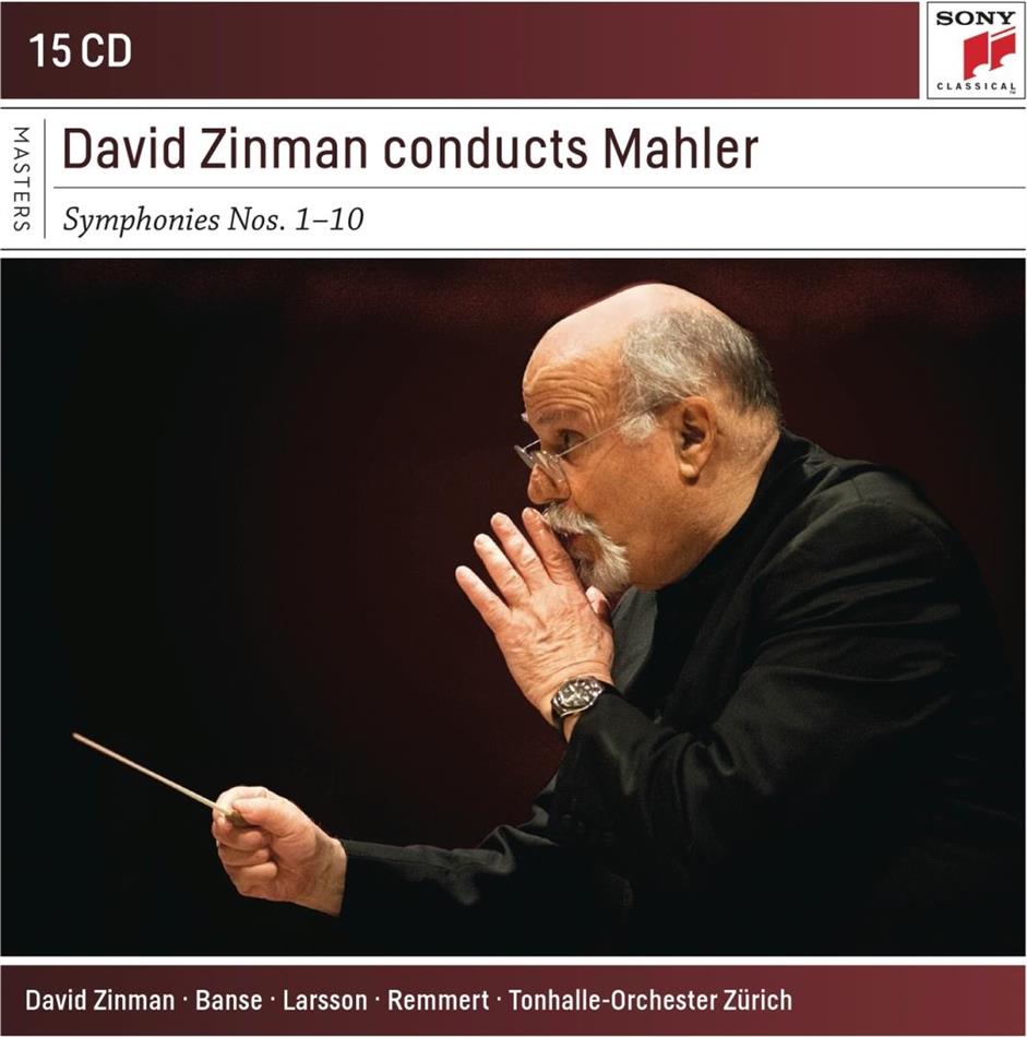 Gustav Mahler (1860-1911), David Zinman & Tonhalle Orchester Zürich - Symphonies 15 CD