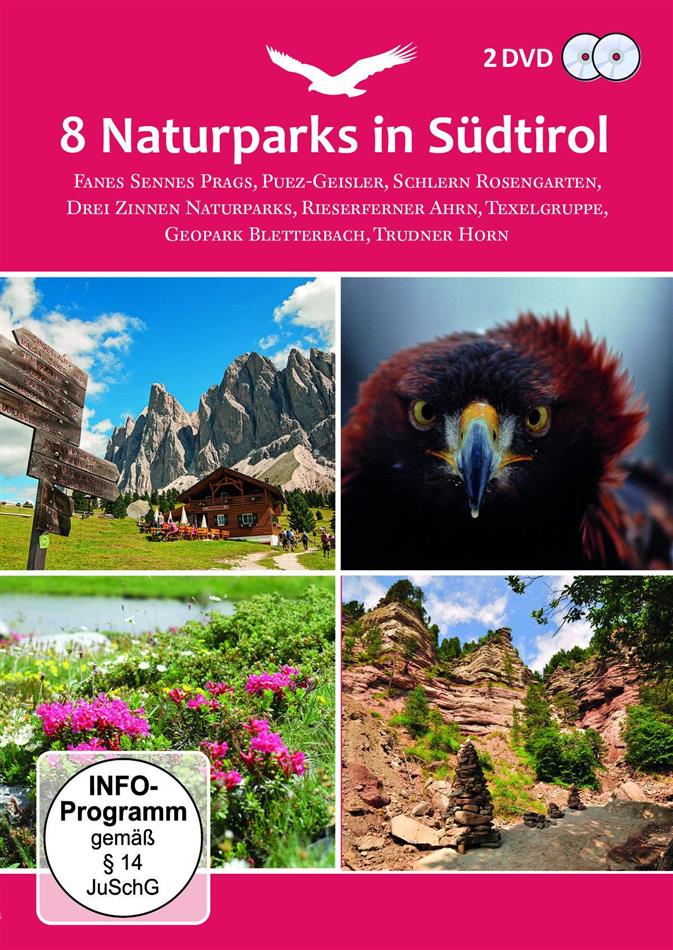 8 Naturparks in Südtirol 2 DVD