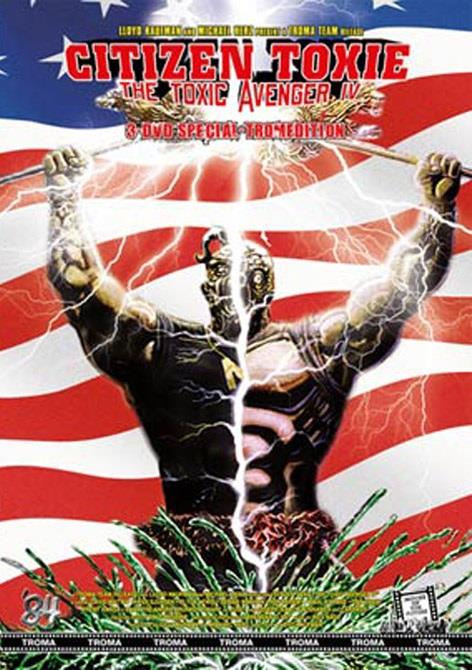 Citizen Toxie - The Toxic Avenger 4 (2000) Piccola Hartbox, Cover A, Edizione Limitata, Edizione Speciale, Uncut, 3 DVD