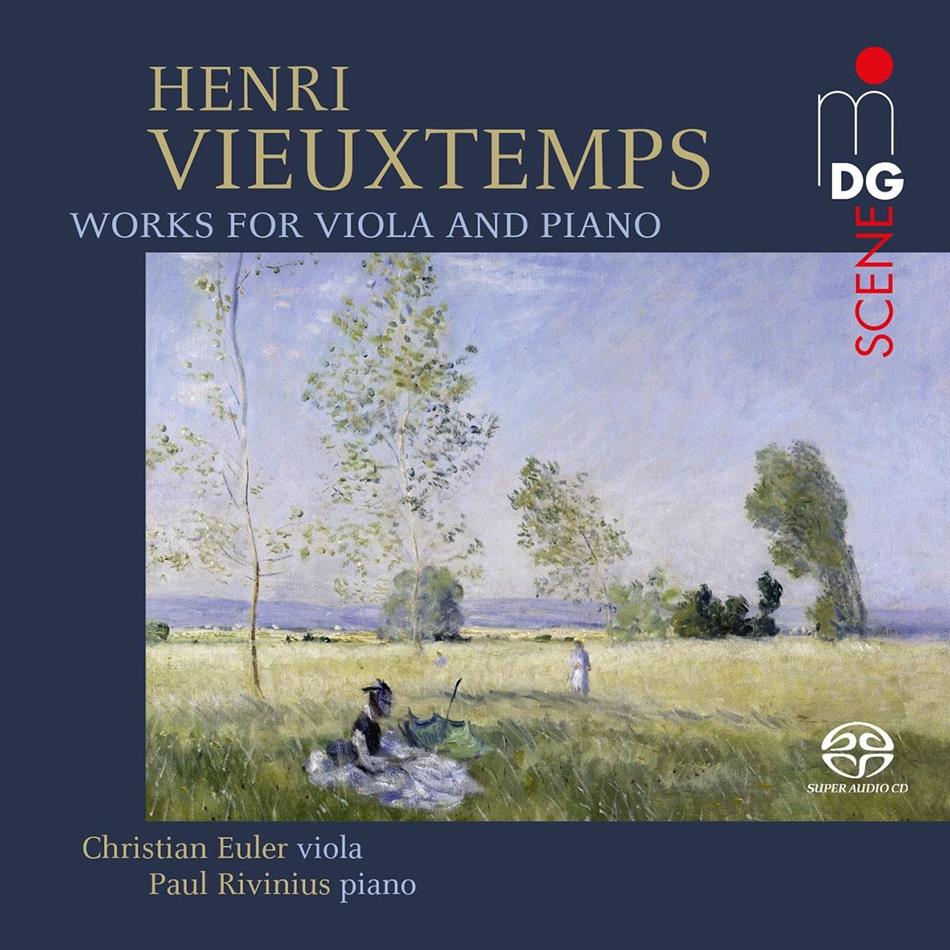 Christian Euler, Paul Rivinius & Henri Vieuxtemps (1820-1881) - Works For Viola & Piano SACD