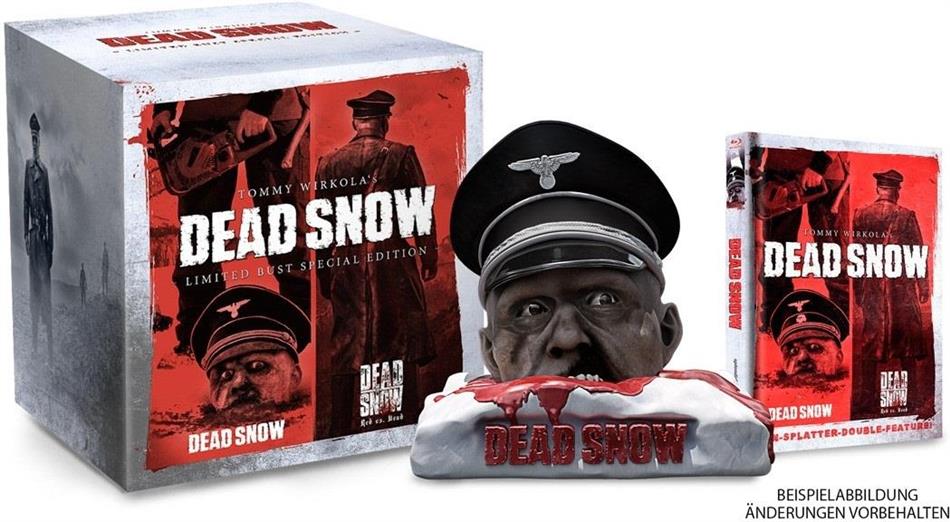 Dead Snow / Dead Snow 2 - Red vs. Dead + Büste, Edizione Limitata, Mediabook, Uncut, 2 Blu-ray