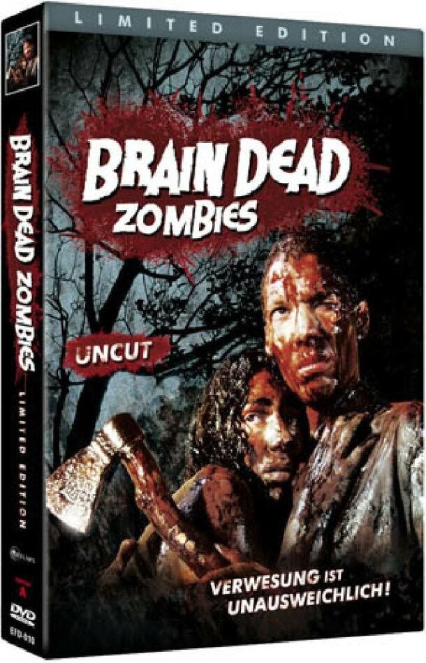 Brain Dead Zombies (2008) Grosse Hartbox, Cover A, Limited Edition, Uncut
