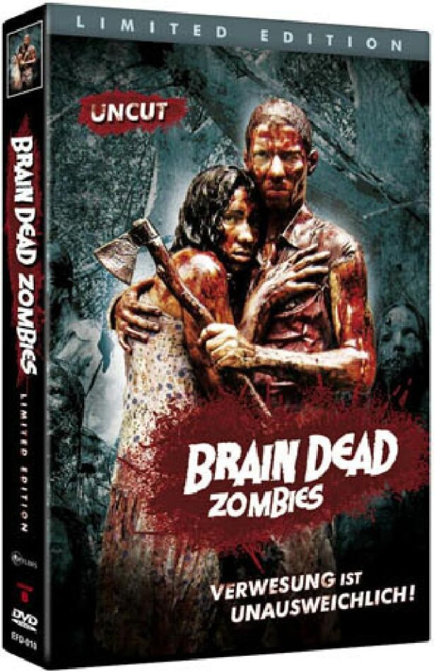 Brain Dead Zombies (2008) Grosse Hartbox, Cover B, Limited Edition, Uncut
