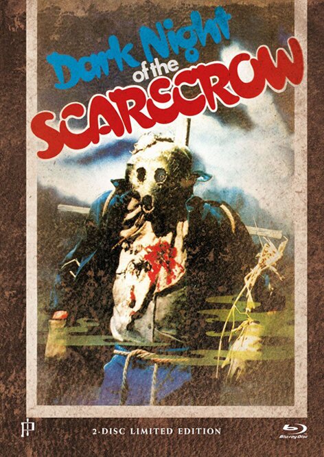 Dark Night of the Scarecrow (1981) Cover C, Edizione Limitata, Mediabook, Uncut, Blu-ray + DVD
